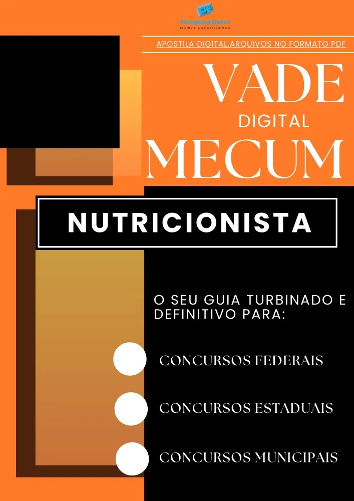 Apostila do Nutricionista VADE MECUM Digital – O Guia DEFINITIVO.