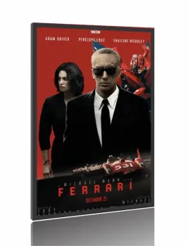 Quadro Poster Filme  Ferrari (2023)