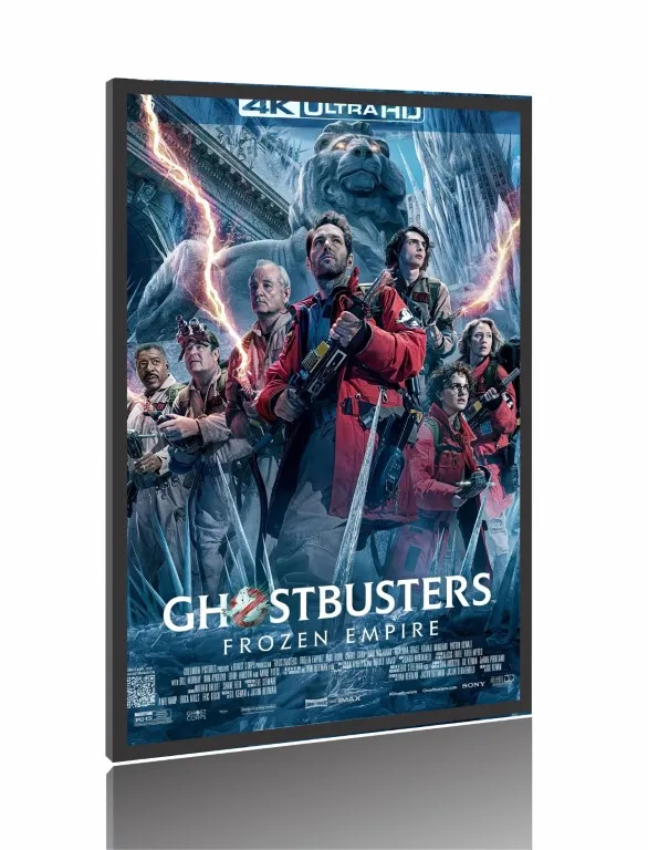 Quadro Poster Filme  Ghostbusters Apocalipse de Gelo (2024) Imagem
