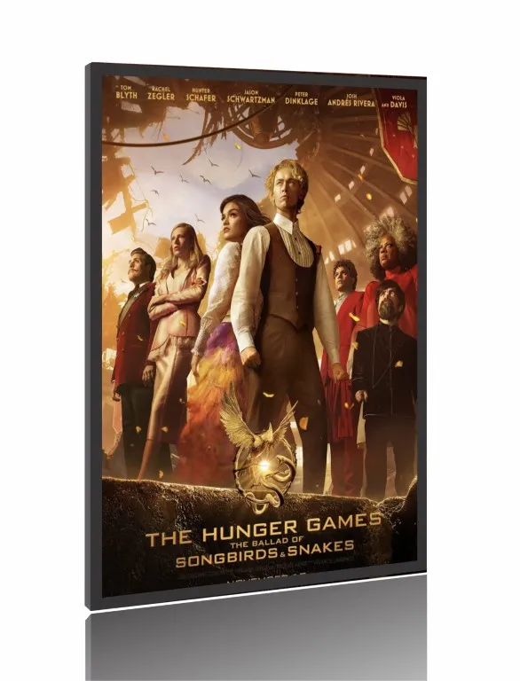 Quadro Poster Filme  Jogos Vorazes A Cantiga dos Pássaros e das Serpentes (2023) Imagem