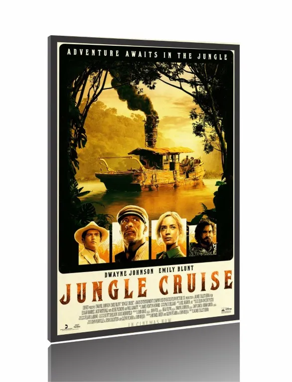 Quadro Poster Filme  Jungle Cruise (2021) Imagem