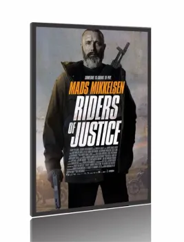 Quadro Poster Filme  Loucos por Justiça (2020)