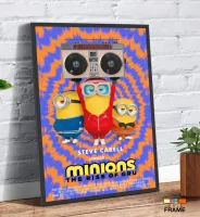 Quadro Poster Filme  Minions 2 A Origem de Gru (2022) - Foto 3