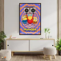 Quadro Poster Filme  Minions 2 A Origem de Gru (2022) - Foto 4
