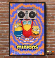 Quadro Poster Filme  Minions 2 A Origem de Gru (2022) - Foto 5