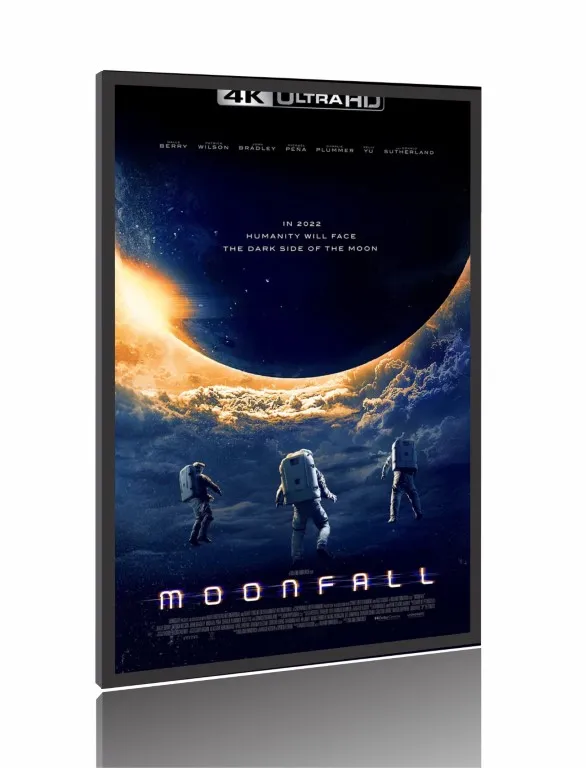 Quadro Poster Filme  Moonfall Ameaça Lunar (2022) Imagem