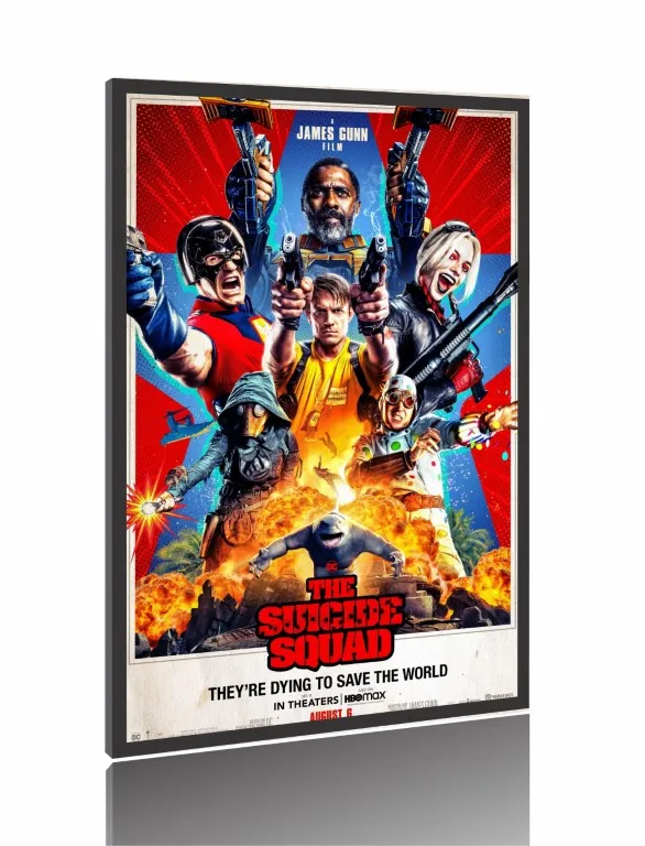 Quadro Poster Filme  O Esquadrão Suicida (2021) Imagem