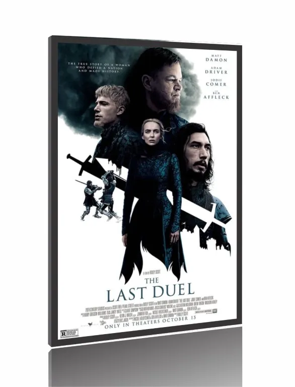 Quadro Poster Filme  O Último Duelo (2021) Imagem