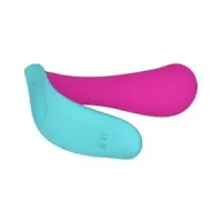 Vibrador Dupla estimulação Heaven - Azul/Pink  - Foto 7