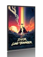 Quadro Poster Filme  Thor Amor e Trovão (2022)