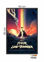 Quadro Poster Filme  Thor Amor e Trovão (2022) - Foto 2