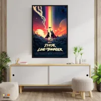 Quadro Poster Filme  Thor Amor e Trovão (2022) - Foto 4
