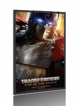 Quadro Poster Filme  Transformers O Despertar das Feras (2023)