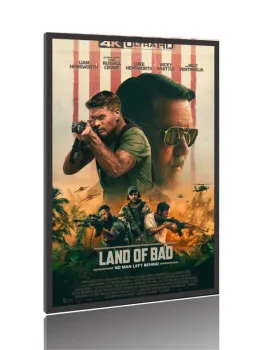Quadro Poster Filme -Zona de Risco (2024)