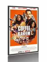Quadro Poster Filme -Coffee & Kareem (2020)tá em Jogo (2024