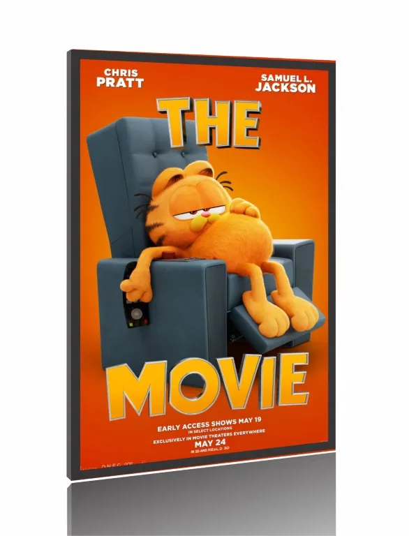 Quadro Poster Filme -Garfield - Fora de Casa (2024) Imagem