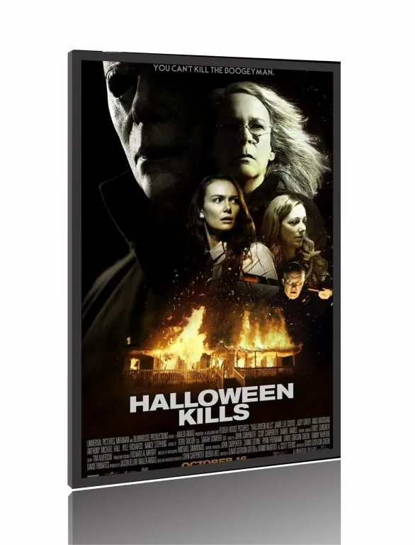 Quadro Poster Filme -Halloween Kills O Terror Continua (202 Imagem