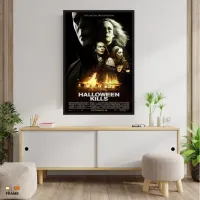 Quadro Poster Filme -Halloween Kills O Terror Continua (202 - Foto 4