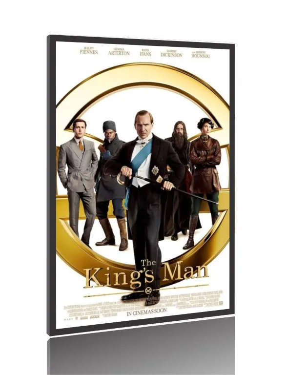 Quadro Poster Filme -King_s Man A Origem (2021)21)21) Imagem