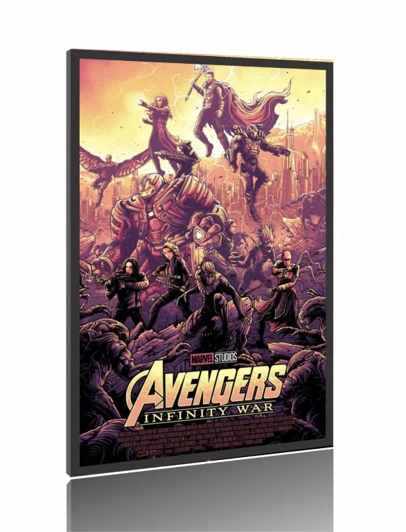 Quadro Poster Filme -Vingadores Guerra Infinita (2018) Imagem
