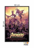 Quadro Poster Filme -Vingadores Guerra Infinita (2018) - Foto 2