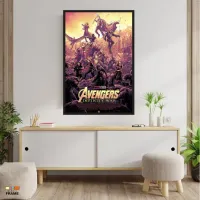 Quadro Poster Filme -Vingadores Guerra Infinita (2018) - Foto 4