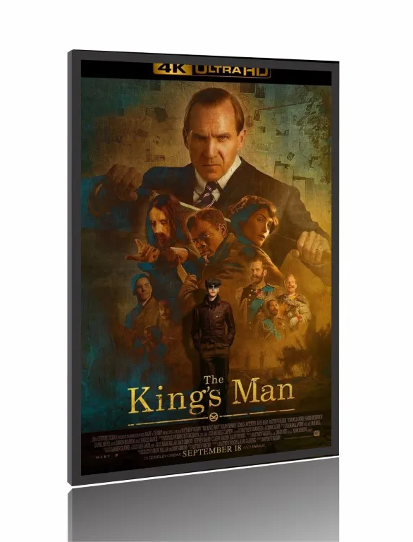 Quadro Poster Filme -King_s Man A Origem (2021) Imagem