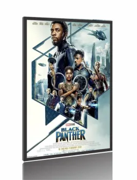 Quadro Poster Filme -Pantera Negra (2018)