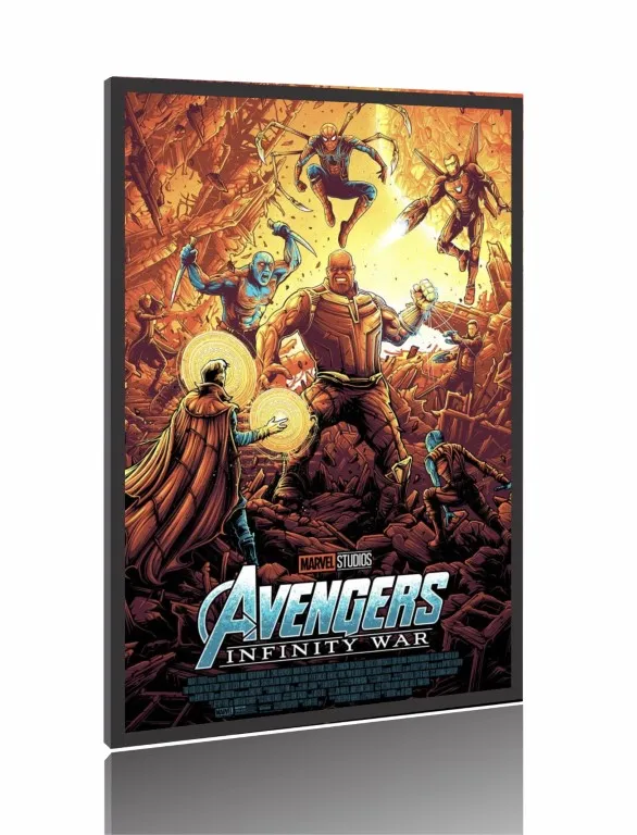 Quadro Poster Filme -Vingadores Guerra Infinita (2018) Imagem