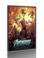 Quadro Poster Filme -Vingadores Guerra Infinita (2018)