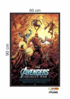 Quadro Poster Filme -Vingadores Guerra Infinita (2018) - Foto 2