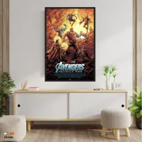 Quadro Poster Filme -Vingadores Guerra Infinita (2018) - Foto 4