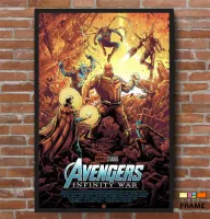 Quadro Poster Filme -Vingadores Guerra Infinita (2018) - Foto 5