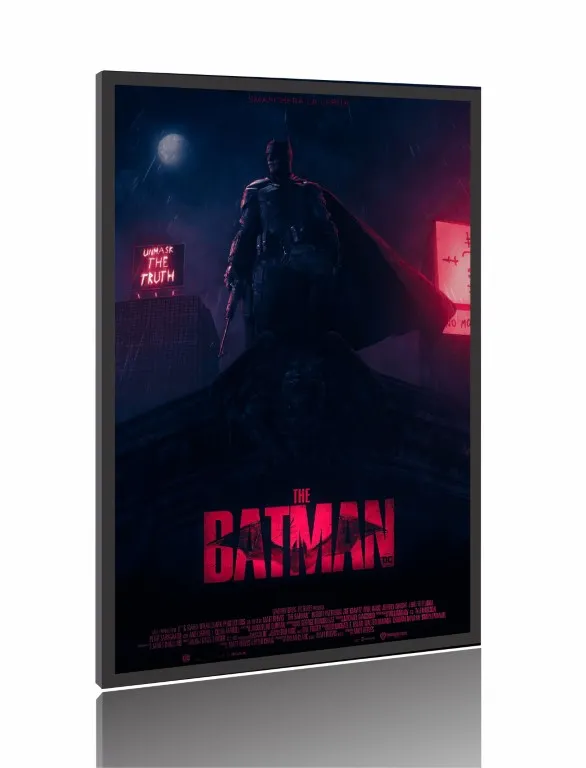 Quadro Poster Filme -Batman (2022) Imagem