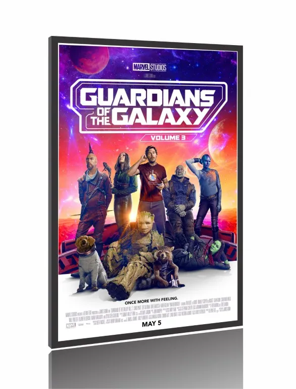 Quadro Poster Filme -Guardiões da Galáxia Vol. 3 (2023) Imagem