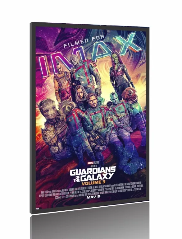 Quadro Poster Filme -Guardiões da Galáxia Vol. 3 (2023)