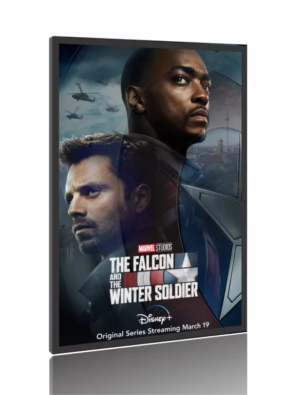 Quadro Poster Série Falcão e o Soldado Invernal (2021) Imagem