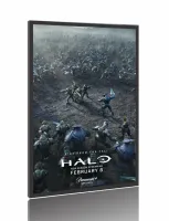 Quadro Poster Série Halo (2022)