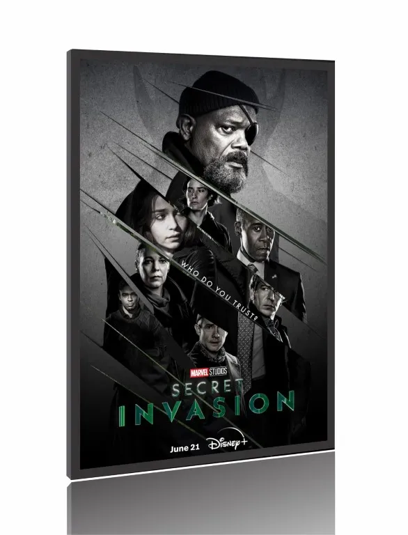 Quadro Poster Série Invasão Secreta (2023) Imagem