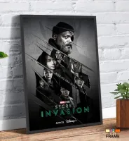 Quadro Poster Série Invasão Secreta (2023) - Foto 3