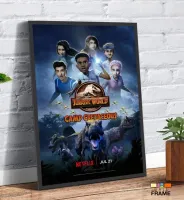 Quadro Poster Série Jurassic World Acampamento Jurássico ( - Foto 3