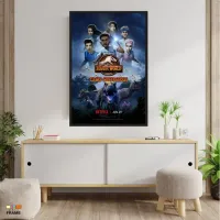 Quadro Poster Série Jurassic World Acampamento Jurássico ( - Foto 4
