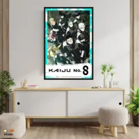 Quadro Poster Série Kaiju No. 8 (2024) (2020)20)020) - Foto 4