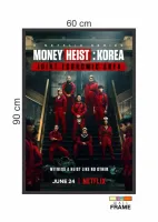 Quadro Poster Série La Casa de Papel Coreia (2022) - Foto 2