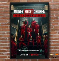 Quadro Poster Série La Casa de Papel Coreia (2022) - Foto 5