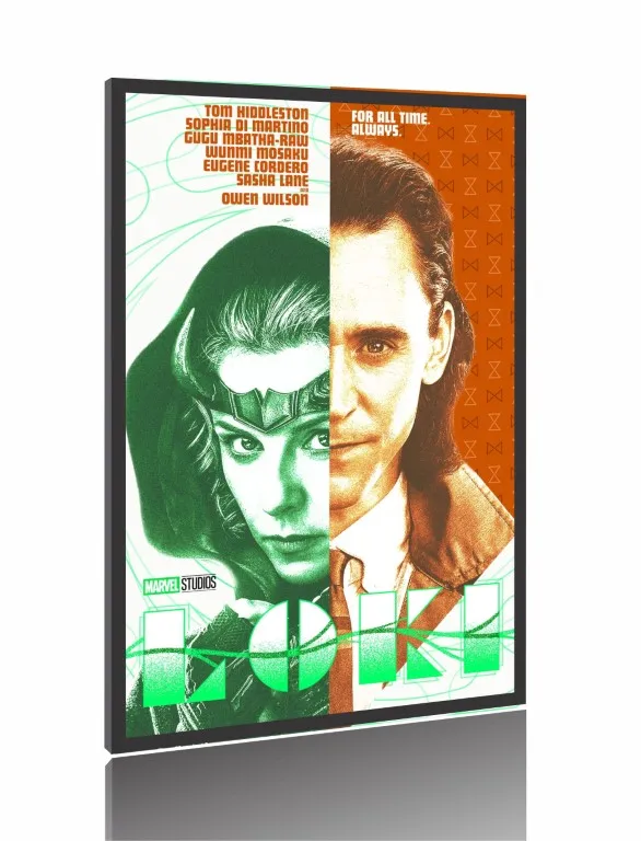 Quadro Poster Série Loki (2021) Imagem