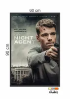 Quadro Poster Série O Agente Noturno (2023)2) - Foto 2