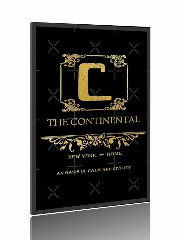 Quadro Poster Série O Continental Do Mundo de John Wick (2 Imagem