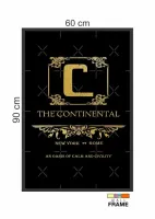 Quadro Poster Série O Continental Do Mundo de John Wick (2 - Foto 2