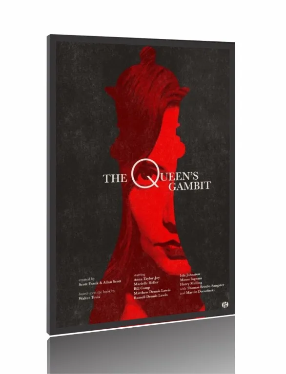 Quadro Poster Série O Gambito da Rainha (2020)rmo Del Toro Imagem